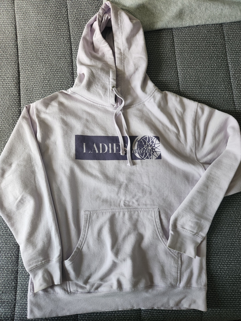 Light Lavender Graphic Hoodie